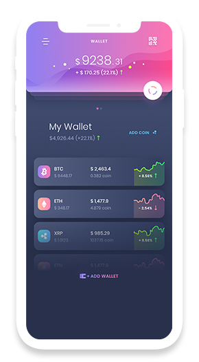 iPhone Screen with Shadow